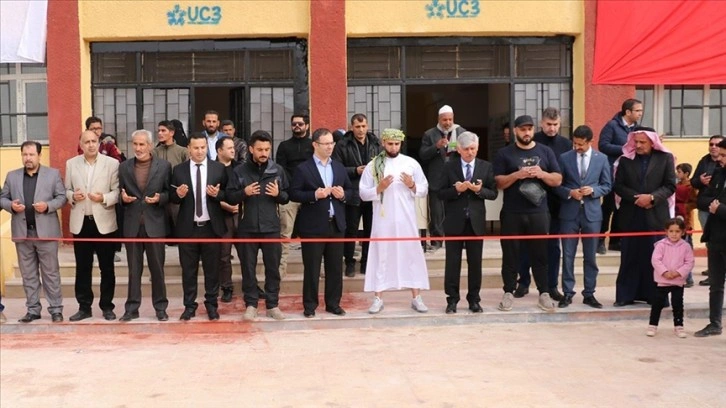 Barış Pınarı Harekatı dalında ortak okul hâlâ onarılarak tahsile açıldı