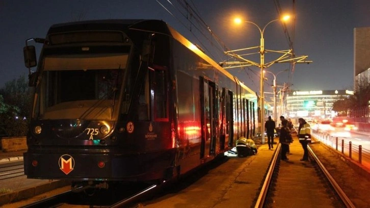 Kabataş-Bağcılar tramvay hattında arıza meydana geldi