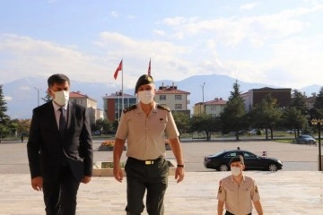 3. Ordu Komutanı Türkgenci’nden Başkan Aksun’a ziyaret