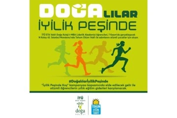 43. İstanbul Maratonu’nda 'Doğalılar iyilik peşinde'