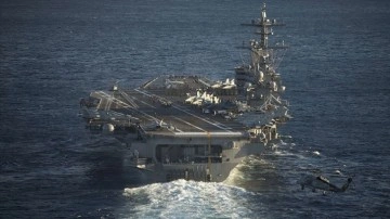 ABD uçak gemisi görev grubu, tatbikat düşüncesince Akdeniz'de NATO komutasına giriyor