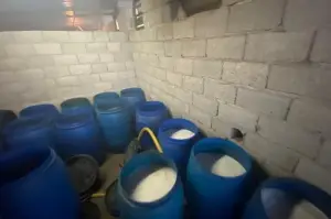 Adana'da 6 bin litre sahte içki ele geçirildi
