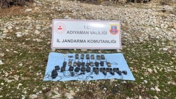 Adıyaman'da PKK'lı teröristlere ilgili enformasyon malzemeleri ele geçirildi