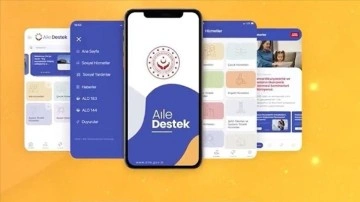 'Aile Destek' mobil uygulamasıyla sosyal iane ve hizmetlere ulaşım kolaylaşacak