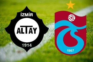 Altay - Trabzonspor maçı canlı anlatım