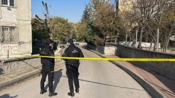 Ankara'da 5 Afgan'ın öldürülmüş olduğu ev ve etrafında araştırmalar sürüyor