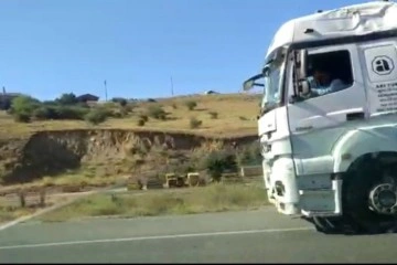 Ankara'da kamyon sürücüsü adeta trafik terörü estirdi