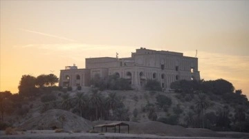 Antik Babil kentindeki 'Saddam'ın Sarayı' kapanan ortak zamanın izlerini taşıyor