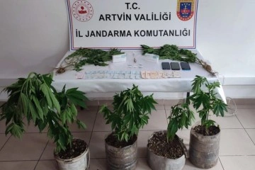 Artvin'de jandarmadan uyuşturucu operasyonu: 3 tutuklama