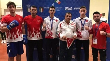Avrupa Yıldızlar Boks Şampiyonası'nda ulusal sporcular 10 madalya aldı