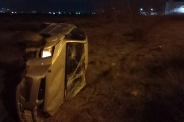 Aydın’da otomobil araziye uçtu: 1 yaralı