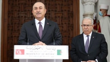 Bakan Çavuşoğlu: Filistin dair Cezayir'le ayrımsız çizgideyiz