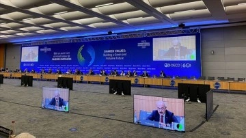 Bakan Elvan: OECD Bakanlar Konseyi Toplantısında Yeni Vizyon Belgesini benimseme ettik
