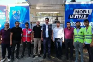 Bakanlar Soylu ve Kurum, Kastamonu’da Pursaklar Belediyesi ekiplerini ziyaret etti