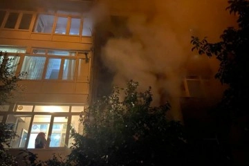 Başkent'te yangın korkuttu