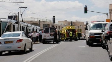 Batı Kudüs'te meydana mevrut patlamada minimum 14 insan yaralandı