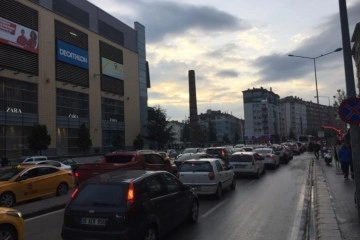 Bayram trafiği Eskişehirlilere zor anlar yaşattı