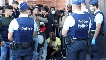 Belçika'da arsıulusal siper talip sığınmacılar sokaklarda kalıyor
