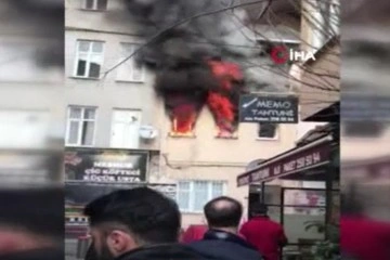 Beşiktaş Ortaköy’de yangın!