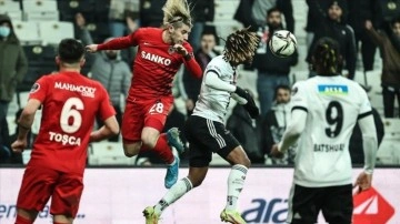 Beşiktaş dalında Gaziantep FK'yı 1-0 yenik etti