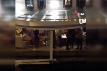 Beşiktaş'ta bir restoranda çökme: 4 yaralı