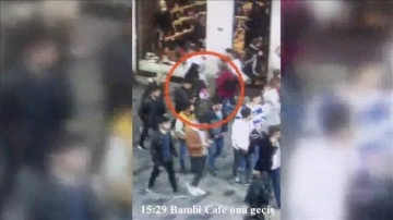 Beyoğlu'ndaki saldırıyı oluşturan teröristin 22 Ekim'deki sezinleme görüntülerine ulaşıld