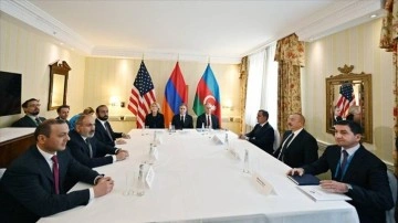 Blinken, Aliyev ve Paşinyan, Münih'te müşterek araya geldi