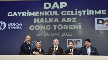 Borsa İstanbul'da gong Dap Gayrimenkul düşüncesince çaldı