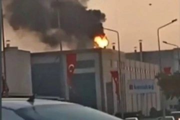 Bursa’da tekstil fabrikasında korkutan yangın