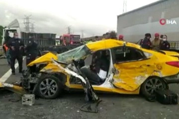 Çatalca’da feci kaza; 1 ölü 2 ağır yaralı