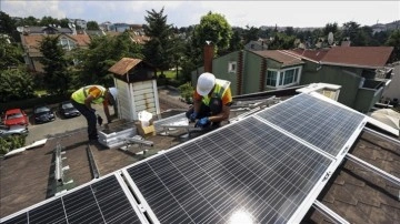 Çatı tipi güneş santrallerinde yatırımın arka devir süresi 3 yıla derece düştü