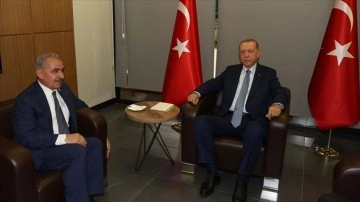 Cumhurbaşkanı Erdoğan, 5. İslami Dayanışma Oyunları'nda düet görüşmelerde bulundu