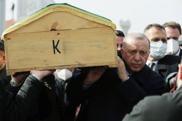 Cumhurbaşkanı Erdoğan, Ahmet Erdoğan'ın cenazesine katıldı