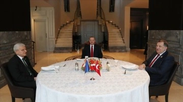 Cumhurbaşkanı Erdoğan, Bosna Hersek Devlet Başkanlığı Konseyi üyeleriyle müşterek araya geldi