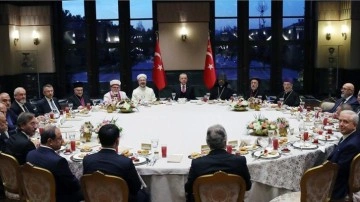 Cumhurbaşkanı Erdoğan dini azınlık temsilcileriyle iftarda ortak araya geldi