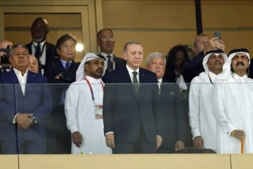 Cumhurbaşkanı Erdoğan, Dünya Kupası finalini izliyor