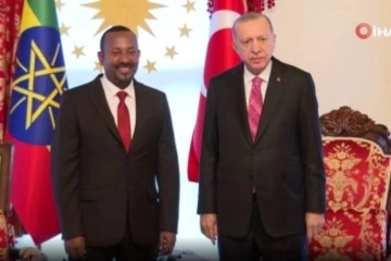 Cumhurbaşkanı Erdoğan, Etiyopya Başbakanı Abiy Ahmed Ali'yi kabul etti