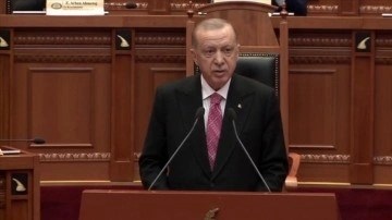Cumhurbaşkanı Erdoğan: Her devir imkanlarımızla Arnavutluk'un yanı sıra olacağız