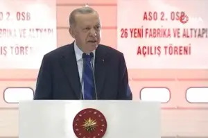 Cumhurbaşkanı Erdoğan: 'İnşallah ikinci çeyreği de ciddi bir büyüme ile kapatacağız'