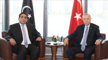 Cumhurbaşkanı Erdoğan, Libya Başkanlık Konseyi Başkanı Menfi'yi onama etti