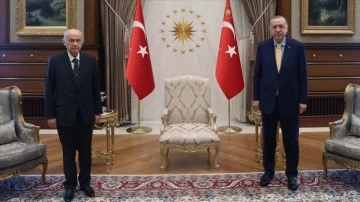 Cumhurbaşkanı Erdoğan, MHP Genel Başkanı Bahçeli'yi benimseme edecek
