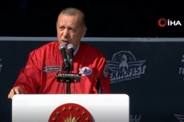 Cumhurbaşkanı Erdoğan: 'TEKNOFEST rekorların ve rekortmenlerin festivalidir'