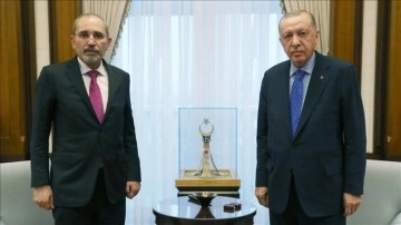 Cumhurbaşkanı Erdoğan, Ürdün Başbakan Yardımcısı Safadi'yi benimseme etti