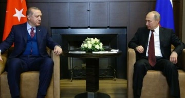 Cumhurbaşkanı Erdopan Putin ile görüştü