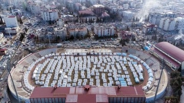 Deprem dalında 50 bin 818 AFAD eş hayat çadırının kurulumu tamamlandı
