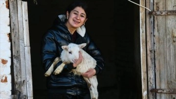 Devletten dayanak noktası düzlük gailesiz kadın hayvancılık düşüncesince köyüne döndü