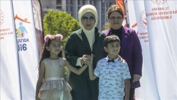 Emine Erdoğan: Tüm vatandaşlarımızı, ortak çocuğumuzun elinden tutmaya çağırma ediyorum