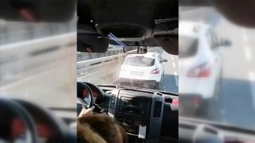 Esenler'de ambulansa defa vermeyen sürücüye dünyalık cezası kesildi