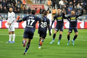 Fenerbahçe sonuç çağ golüyle 3 puana uzandı