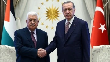 Filistin Devlet Başkanı Abbas'tan Türkiye'ye Cumhuriyet Bayramı nedeniyle tebrik mesajı